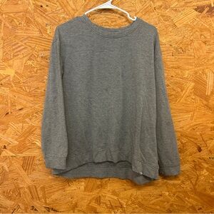 Orvis Women's Gray Crew Neck Sweater - Size L